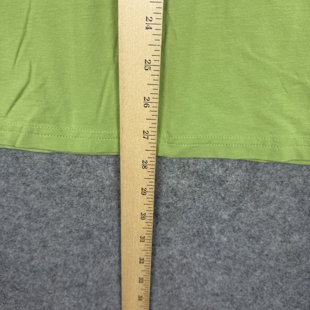 Criquet Polo Shirt Mens Medium Green Golf Performance Pima Cotton Stretch - Picture 6 of 8